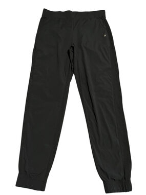 Hurley Leggings Women's Medium Black Pocketed Track Pants